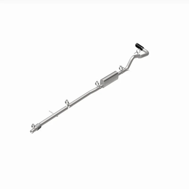 Magnaflow 24+ Ford Ranger Single Exhaust - Black Chrome - Installation View