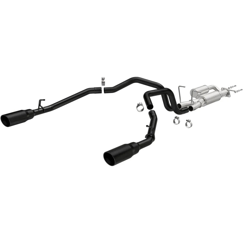 Magnaflow 25+ Ram 1500 I6 3.0L SPEQ Series Black Coated Cat-Back Performance Exhaust System - Main Product View