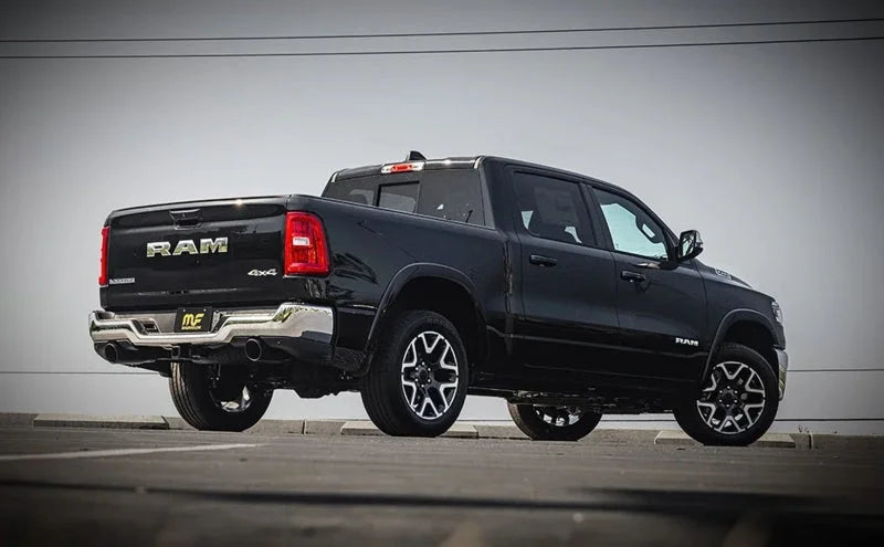 Magnaflow 25+ Ram 1500 I6 3.0L SPEQ Series Black Coated Cat-Back Performance Exhaust System - Back View