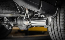 Load image into Gallery viewer, Magnaflow 25+ Ram 1500 V6 3.6L SPEQ Series Stainless Cat-Back Performance Exhaust System - Side View