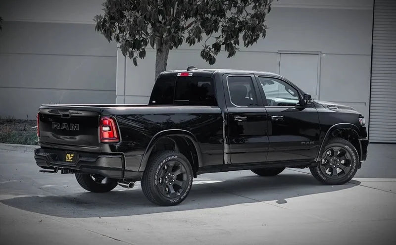 Magnaflow 25+ Ram 1500 V6 3.6L SPEQ Series Stainless Cat-Back Performance Exhaust System - Back View
