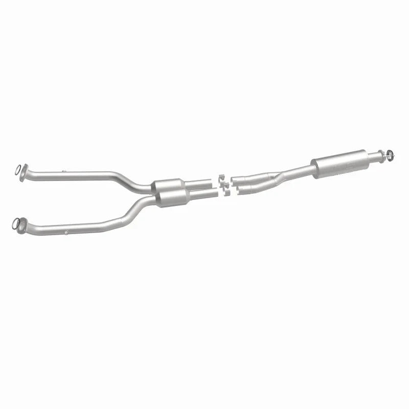 Magnaflow 3 OEM Underbody Direct Fit Converter fits 2006 Lexus GS300 V6 - Installation View