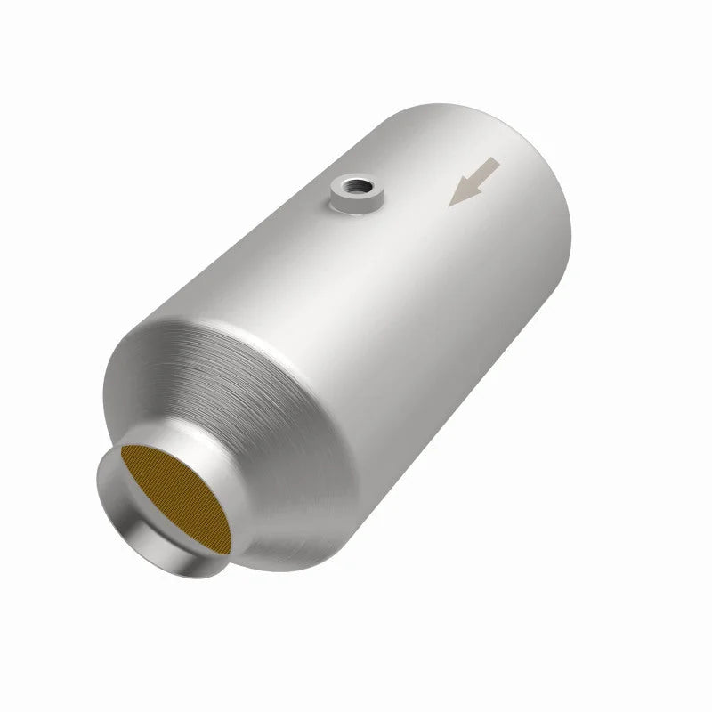 Magnaflow 3.00in. C/C 6in. spun body Universal Converter - Back View