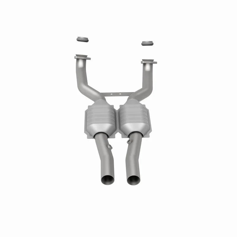 Magnaflow 97-99 Chevrolet Corvette 5.7L Direct Fit Converter - Back View