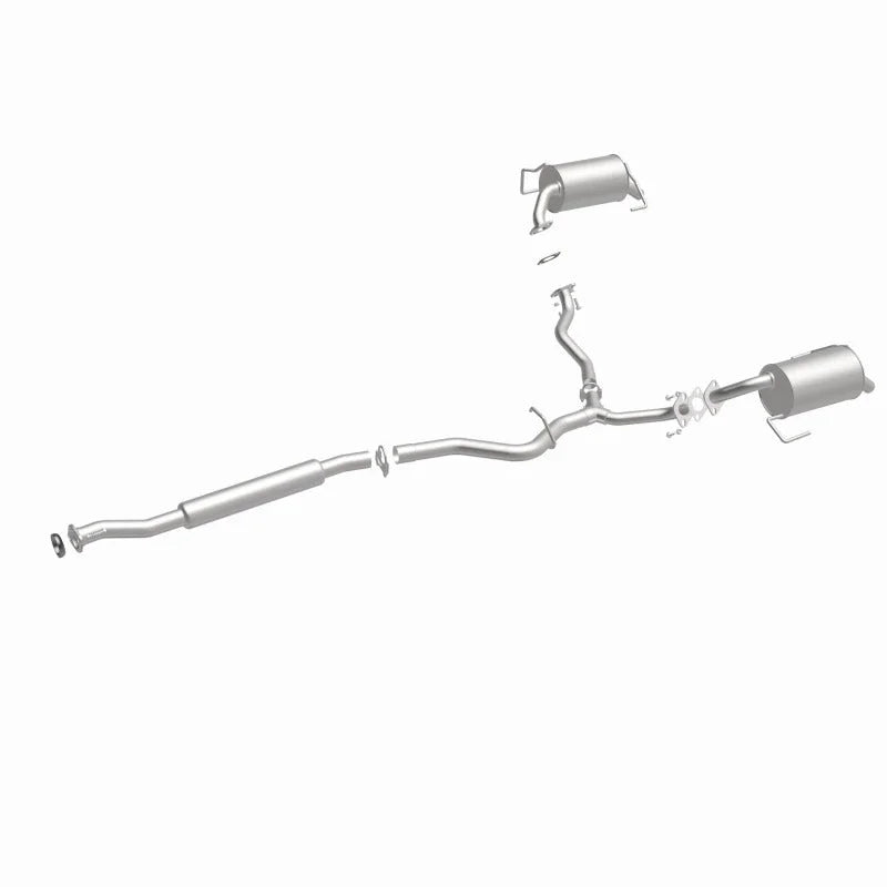 Magnaflow BRE Exhaust Exhaust Kit fits 2005-2006 Subaru Outback XT / 2005-2009 Subaru Outback XT Limited - Installation View