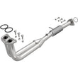 Load image into Gallery viewer, Magnaflow BRE Exhaust Front Pipe Kit fits 1990-1993 Honda Accord EX 2.2L / 1993 Honda Accord SE 2.2L - Side View