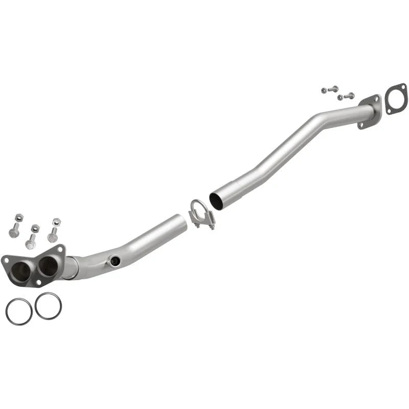 Magnaflow BRE Exhaust Front Pipe Kit fits 1990-1996 Nissan D21 / Pickup 2.4L - Side View