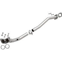 Load image into Gallery viewer, Magnaflow BRE Exhaust Front Pipe Kit fits 1990-1996 Nissan D21 / Pickup 2.4L - Side View