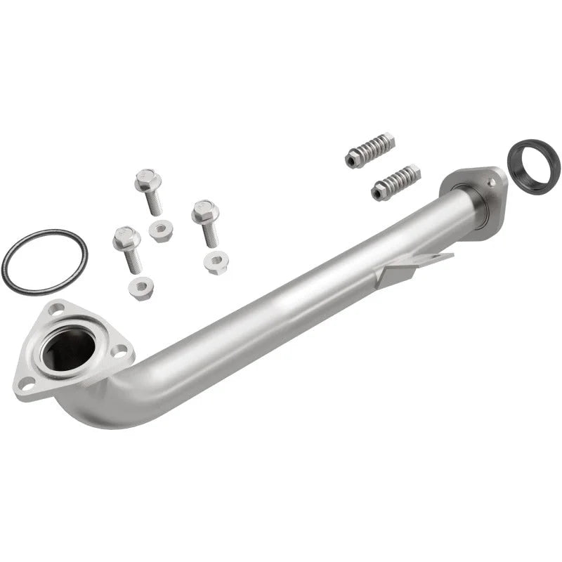 Magnaflow BRE Exhaust Front Pipe Kit fits 1996-2000 Honda Civic CX 1.6L / 1996-1997 Honda Civic Del Sol S 1.6L - Side View