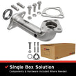 Load image into Gallery viewer, Magnaflow BRE Exhaust Front Pipe Kit fits 1999-2003 Mazda Protege / Protege5 - Main Product View