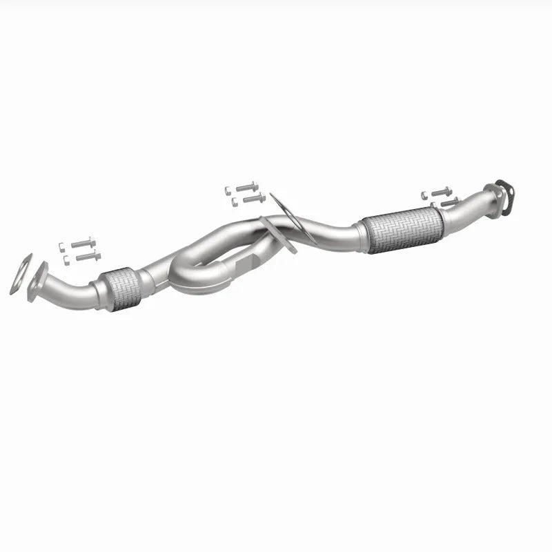 Magnaflow BRE Exhaust Front Pipe Kit fits 2005-2008 Hyundai Tucson / 2005-2008 Kia Sportage EX 2.7L - Side View