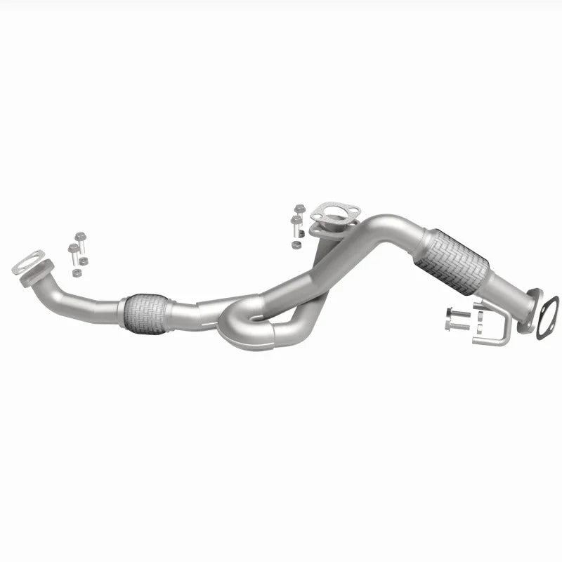 Magnaflow BRE Exhaust Front Pipe Kit fits 2007-2009 Hyundai Santa Fe Gls 2.7L - Installation View