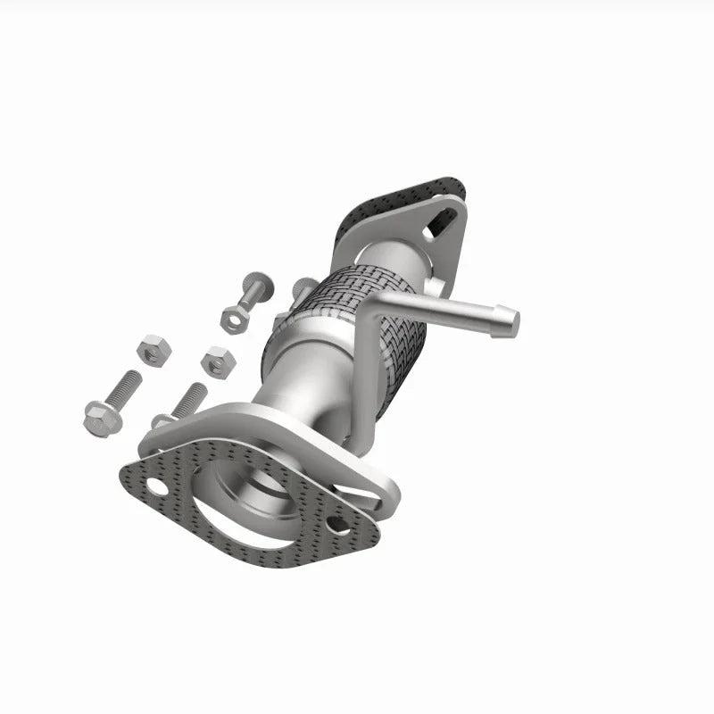 Magnaflow BRE Exhaust Front Pipe Kit fits 2010-2013 Kia Forte / Forte Koup - Installation View