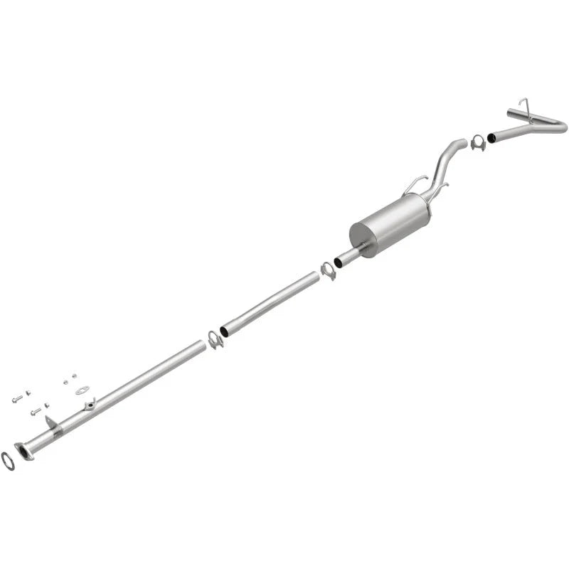 Magnaflow BRE Exhaust Kit fits 1998-2000 Toyota Tacoma DLX 2.4L - Side View