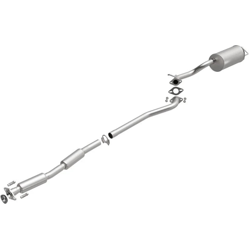 Magnaflow BRE Exhaust Kit fits 2000-2004 Subaru Legacy 2.5L / 2000-2004 Subaru Outback 2.5L - Side View
