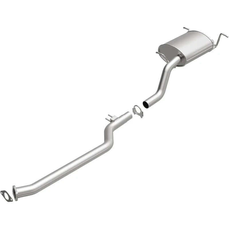 Magnaflow BRE Exhaust Kit fits 2003-2006 Hyundai Santa / Santa Fe 3.5L - Installation View