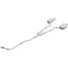 Load image into Gallery viewer, Magnaflow BRE Exhaust Kit fits 2004-2005 Audi A4 Quattro Avant / 2004-2005 Audi A4 Quattro - Side View