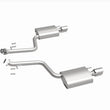 Load image into Gallery viewer, Magnaflow BRE Exhaust Kit fits 2016-2017 Lexus IS200T / 2014-2015 Lexus IS250 / 2018-2023 Lexus IS300 / 2014-2023 Lexus IS350
