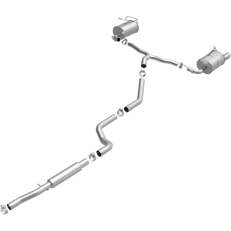 Magnaflow BRExhaust Exhaust Kit 3.5L fits 2009-2010 Dodge Journey R/T / 2010 Dodge Journey CREW - Installation View
