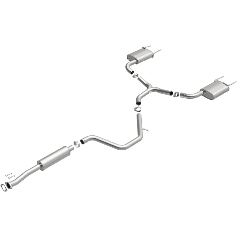 Magnaflow BRExhaust Exhaust Kit Replacement fits 2015-2019 Chevrolet Impala LS / 2014-2020 Chevrolet Impala LT - Side View