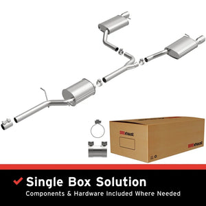 Magnaflow BRExhaust Exhaust Kit Replacement fits 2013-2017 Audi Q5 Premium - Main Product View