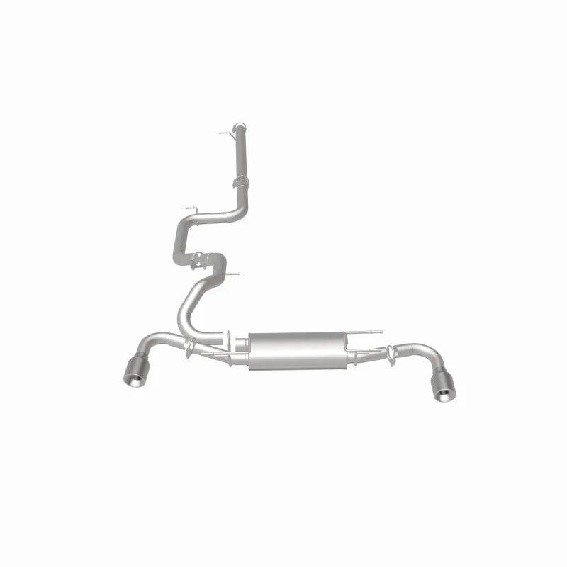 Magnaflow BRExhaust Exhaust Kit fits 2010-2013 Mazda 3 S - Installation View
