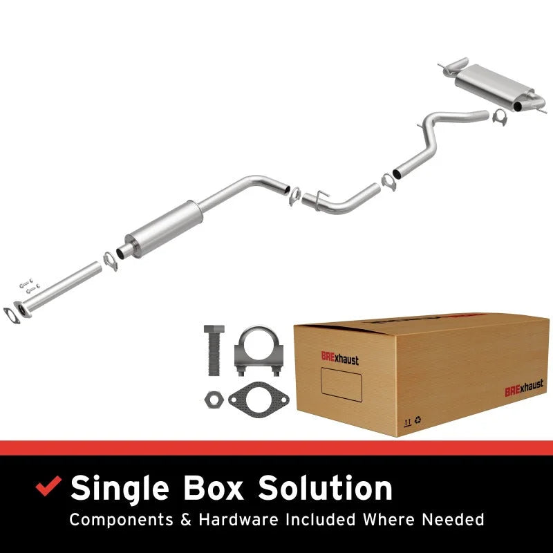 Magnaflow BRExhaust Exhaust Kit fits 2012-2018 Ford Focus SE / 2012,2017-2018 Ford Focus SEL / 2012-2018 Ford Focus Titanium