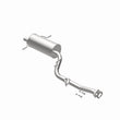 Load image into Gallery viewer, Magnaflow BRExhaust Muffler Kit fits 2006 Saab 9-2X 2.5i / 2006-2007 Subaru Impreza 2.5i / 2006-2007 Subaru Impreza Outbac...