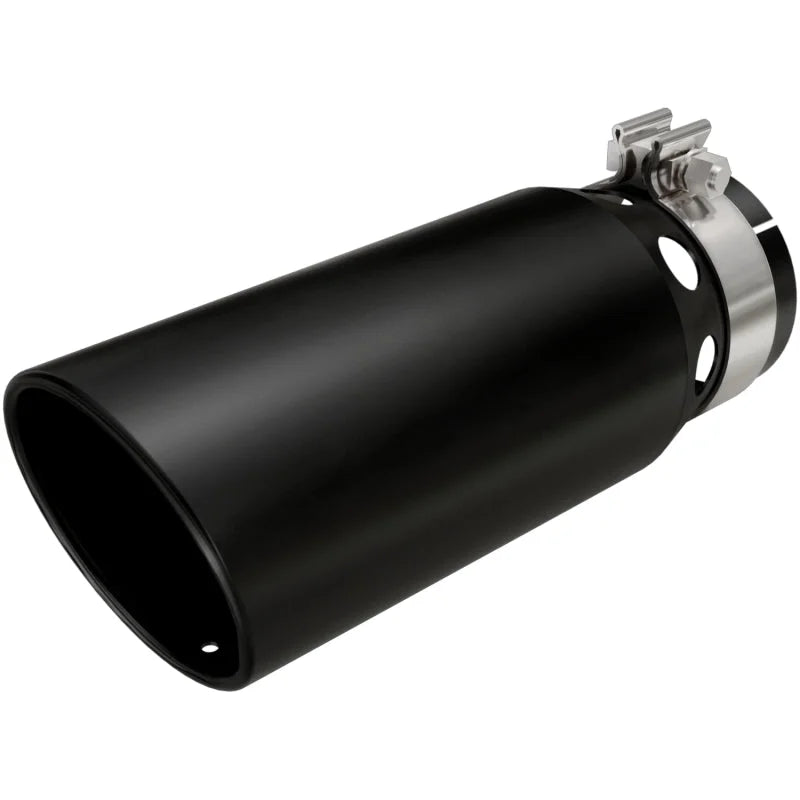 Magnaflow Black Series Tip W/Clamp 5x20 4 ID BLACK - Side View