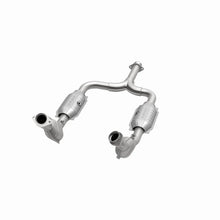 Load image into Gallery viewer, Magnaflow CONV DF 50S fits 1999-2001 Ford Mustang 3.8L / 2000 Ford Mustang GT - Installation View