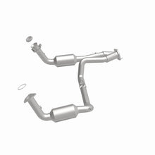 Load image into Gallery viewer, Magnaflow California Direct Fit Converter 03 Cadillac Tahoe 4.8L - Back View