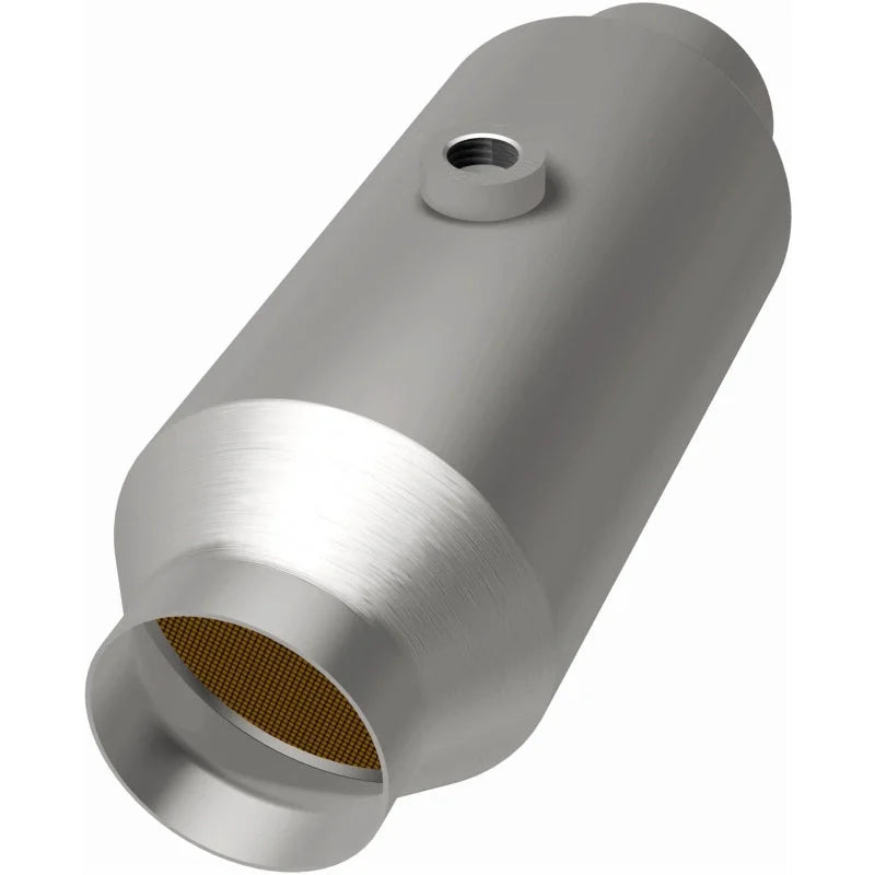Magnaflow California Grade CARB Universal Catalytic Converter - 2in In / 2in Out / 11in Long - Back View