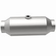 Load image into Gallery viewer, Magnaflow California Grade CARB Universal Catalytic Converter - 2in In / 2in Out / 11in Long - Installation View