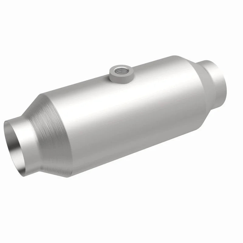 Magnaflow California Grade Universal Catalytic Converter - 2.25in ID/OD 11in Length - Back View