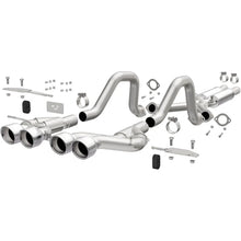 Load image into Gallery viewer, Magnaflow Comp Series Quad Center Rear Exit Stainless Steel Cat-Back Performance Exhaust fits 2000-2004 Chevrolet Corvette...