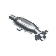 Load image into Gallery viewer, Magnaflow Conv 21.38X6.5X4 2.25 23418 fits 1977-1984 Buick / Cadillac / Chevrolet and more - Side View