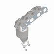 Load image into Gallery viewer, Magnaflow Conv DF 01-02 Kia Rio 1.5L - Installation View