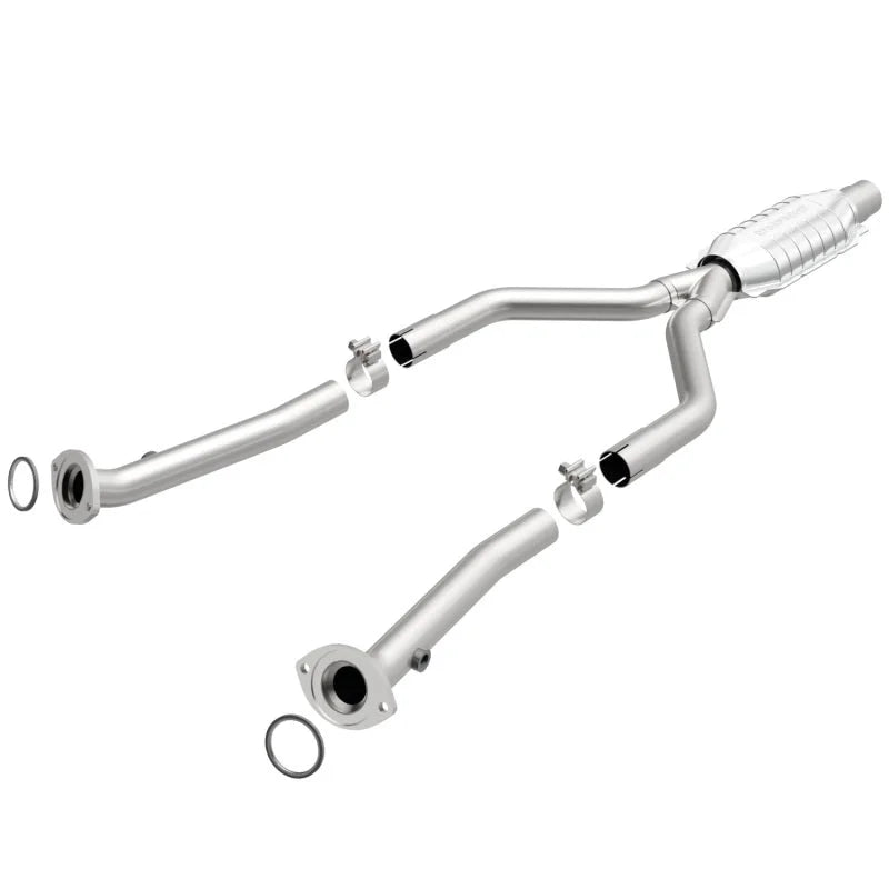 Magnaflow Conv DF 01-06 Lexus LS430 4.3L Rear - Side View