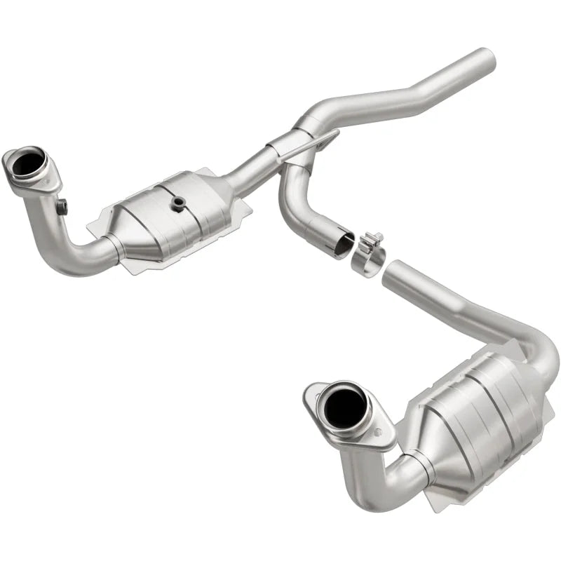 Magnaflow Conv DF 07-11 Dodge Nitro 4.0L - Side View