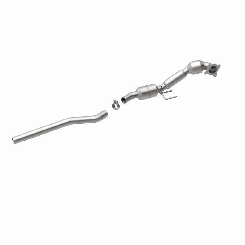 Magnaflow Conv DF 09-10 Audi A3 2.0L (CCTA)/Volkswagen 09-10 Eos/GTI/ 08-10 Jetta 2.0L (CCTA/CBFA) - Back View