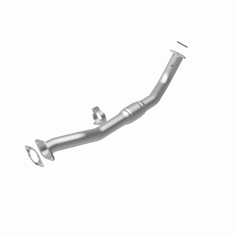 Magnaflow Conv DF 2001-2006 Sierra HD V8 6.0L Passenger Side - Installation View