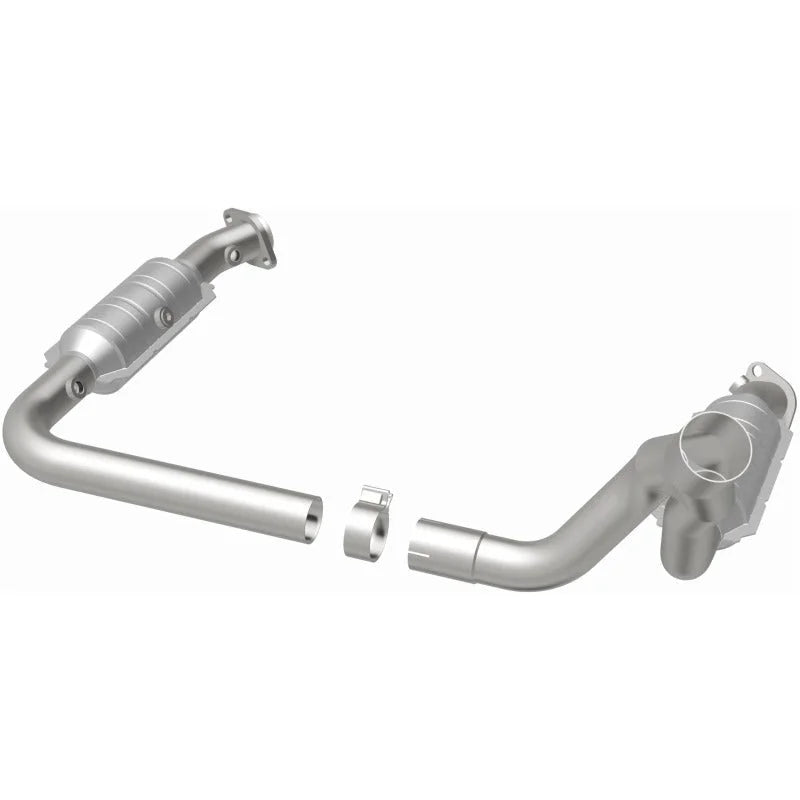 Magnaflow Conv DF 2007 Ram 1500 V8 5.7 OEM Underbody - Side View