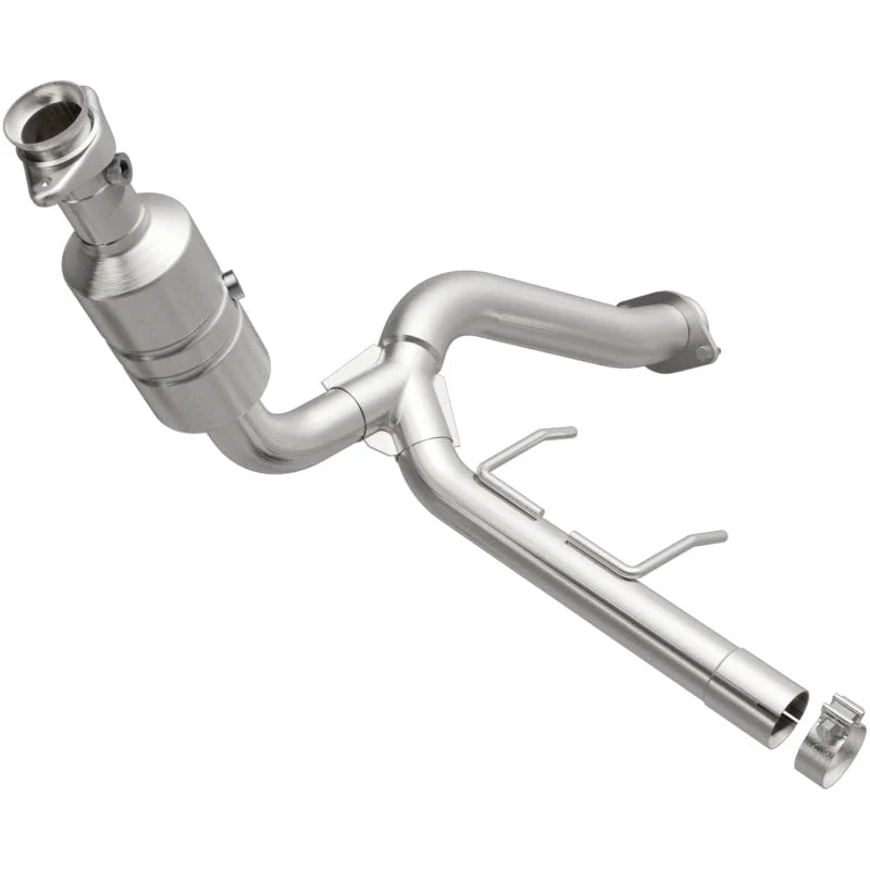 Magnaflow Conv DF 2009-2010 F-150 4.6 L Underbody - Side View