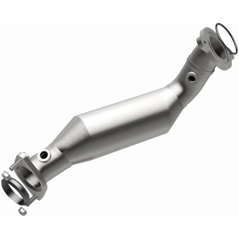 Magnaflow Conv DF 2009-2015 CTS V8 6.2 OEM Underbody - Side View