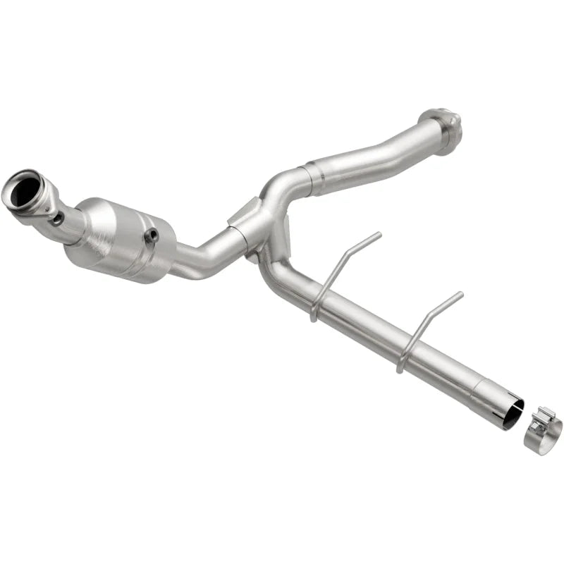 Magnaflow Conv DF 2011-2014 F-150 5.0L Underbody - Side View