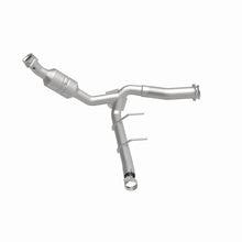 Load image into Gallery viewer, Magnaflow Conv DF 2011-2014 F-150 5.0L Underbody - Installation View