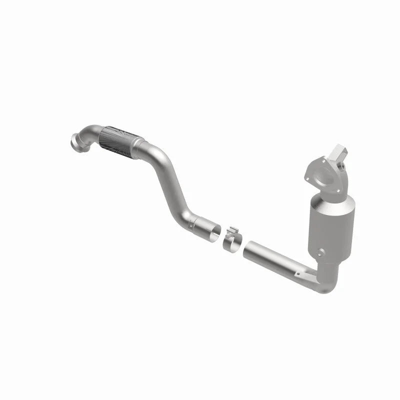 Magnaflow Conv DF 2014-2017 CLA250 L4 2 OEM Underbody - Back View