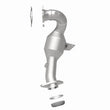 Load image into Gallery viewer, Magnaflow Conv DF 2.3L Front fits 2007-2013 Mazda 3 Mazdaspeed - Additional View 5