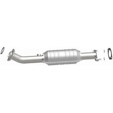 Load image into Gallery viewer, Magnaflow Conv DF 98-00 Niss Pathfinder 3.3L - Installation View