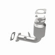 Load image into Gallery viewer, Magnaflow Conv DF 98-02Mitsu Mirage1.5 1.8LFr - Installation View
